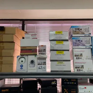 Lot of AssortedÂ Surveillance Cameras And Accessories