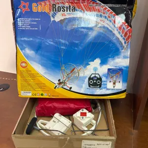 Gold Rosita Paracopter with Control Accessories