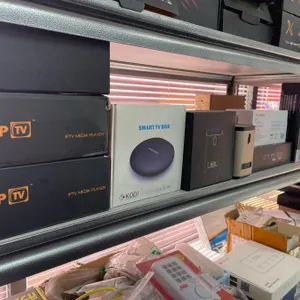 Lot of AssortedÂ Home Electronics Including Zaap TV, GSM Alarm System, and Smart TV Box