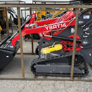 *NEW* AGT INDUSTRIAL YSRT14 MINI SKID STEER LOADER WITH BUCKET, KEYS & REPAIR TOOLBOX - 715 KG LOAD