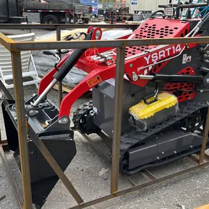 *NEW* AGT INDUSTRIAL YSRT14 MINI SKID STEER LOADER WITH BUCKET, KEYS & REPAIR TOOLBOX - 715 KG LOAD