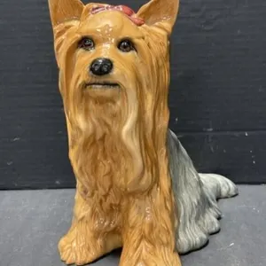 Large Beswick Yorkshire Terrier Figurine, 10.5 "