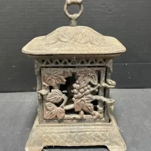 Cast Iron Lantern, 11 " tall
