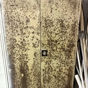 Metal Cabinet and Contents