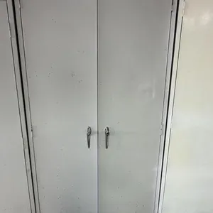 Metal Cabinet and Contents