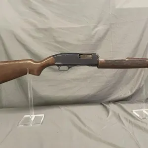 Winchester 12 gauge Magnum pump shotgun.