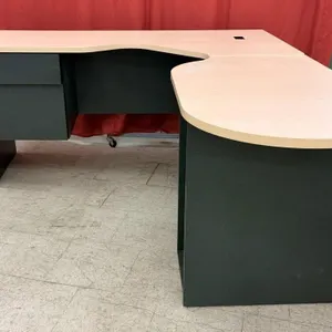 2 Pc Desk - 60x30x29 inches and 42x24x29 inches