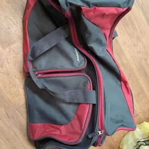Rolling duffel bag