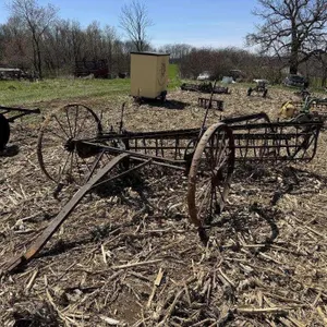 Side Delivery Rake on Steel