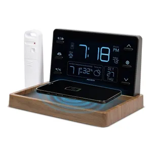 NEW $111 AcuRite Weather & Wireless Charging Pad