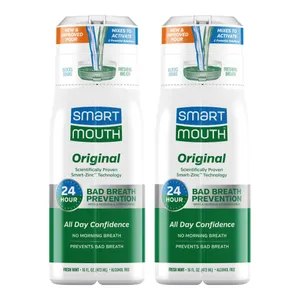 SmartMouth Original Mouthwash 16oz 2-Pack