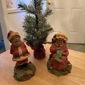 Santa and Mrs clause Christmas decor