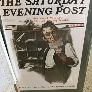 Norman Rockwell reprint from the Norman Rockwell