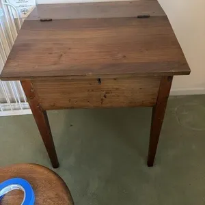 Small desk (items not included)