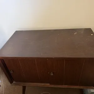 Vintage double door cabinet