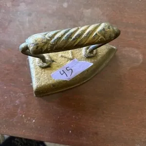 Vintage cast iron iron
