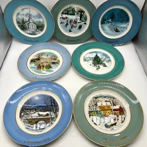 Wedgwood Christmas Plate Set