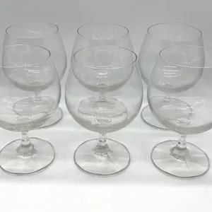 6 - Clear Stem Glasses