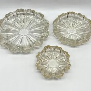 Glass Stacking Ashtrays