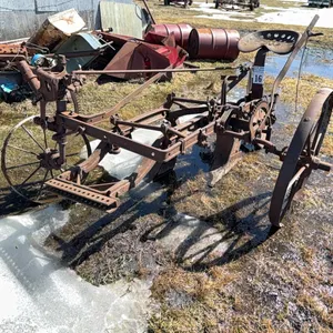 VINTAGE HORSE DRAWN 2 BOTTOM PLOW