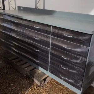 8ft 18-Drawers Shop Cabinet (Unused)