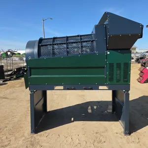 New GF480 Trommel Rotary Screener, 3-Phase, 480V, Fork Pockets for Transport, Folding Legs *SCREENERS LINKED FOR SIMULTANEOUS BID CLOSING (P9-Out-S189