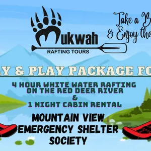 Rafting Package for 2 - Donated by Mukwah Rafting Tours