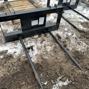 Seller #75. Bale fork attachment for skid steer ￼