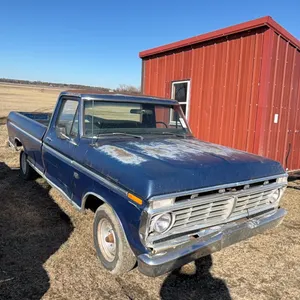 Seller #34. 1973 2wd Ford pickup, 360 automatic, walks and talks, brand new fuel tank and sender, etc. VIN#F104PQ20409