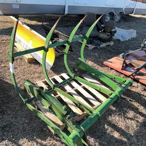 Seller #111. Complete grab fork, will fit 148,158 or 168 JD loader, possibly more