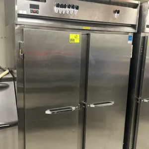 Continental Refrigerator DL2F-SA 2-door reach-in freezer. Features stainless steel construction, solid doors, digital temperature control, and 1 inter