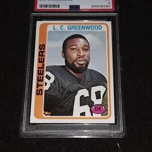 1978 Topps LC Greenwwood PSA 5