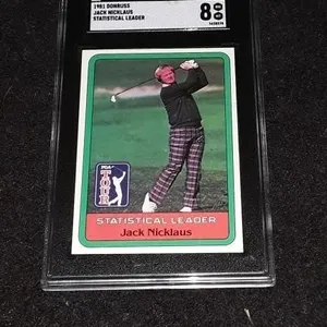 Jack Nicklaus 1981 Donruss SGC 8