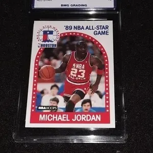 Michael Jordan 1989 Hoops GEM MT 10 #21