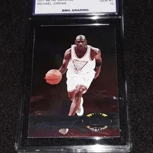 Michael Jordan 2021 Metal Universe GEM MT 10