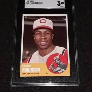 1963 Topps Frank Robinson SGC 3