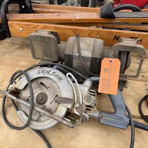 Craftsman Bench Grinder and Skil Saw