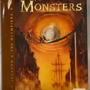 The Sea of Monsters Hardcover by Rick Riordan, Percy Jackson & The Olympians 2, ISBN 0786856866