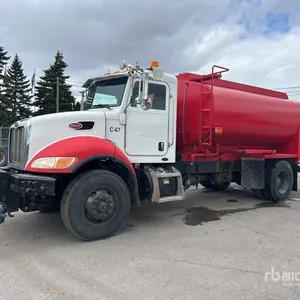 2008 Peterbilt 340 4x2 Snow Plow Truck
