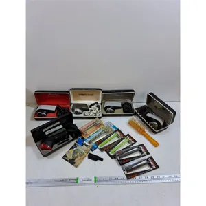 (5) Vintage Philips Electric Shavers In Original Cases- All Power On,  Various Manual Razors NIB