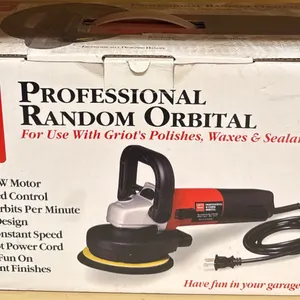 Griot's Garage Professional Random Orbital Polisher with Variable Speed Control