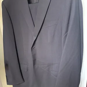 Canali Men's Suit Jacket in Dark Gray with Natural Comfort Label