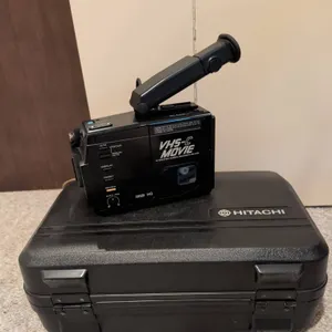 Hitachi VHS-C Camcorder with Hard Carrying Case