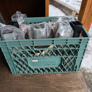 Green Crate w/ "Classic" Aluminum Railing Systems