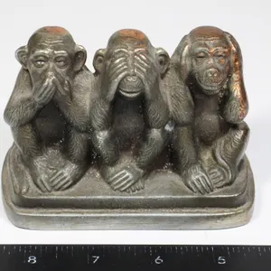 VINTAGE THREE WISE MONKEYS