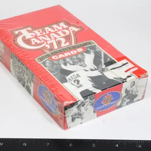TEAM CANADA 72 20TH ANNIVERSARY HOCKEY CARD BOX –