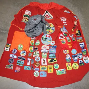 1985 BOY SCOUTS CANADIAN JAMBOREE DUFFLE BAG