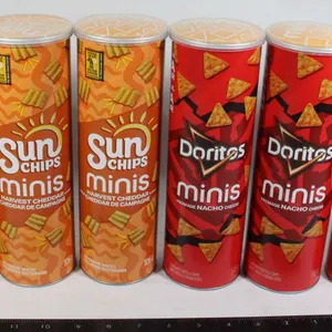 6 TUBES OF MINI CHIPS