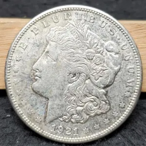 1921-S Morgan Dollar AU