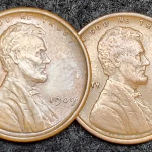 (2) 1909 L. Cents: P & VDB